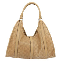 Gucci Joy Shoulder Bag Leather Beige Leather Shoulder Bag Bag (Pre-Loved)
