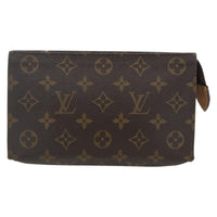 Louis Vuitton Toiletry Pouch Monogram Canvas Brown Canvas Clutche & Pouche Bag (Pre-Loved)