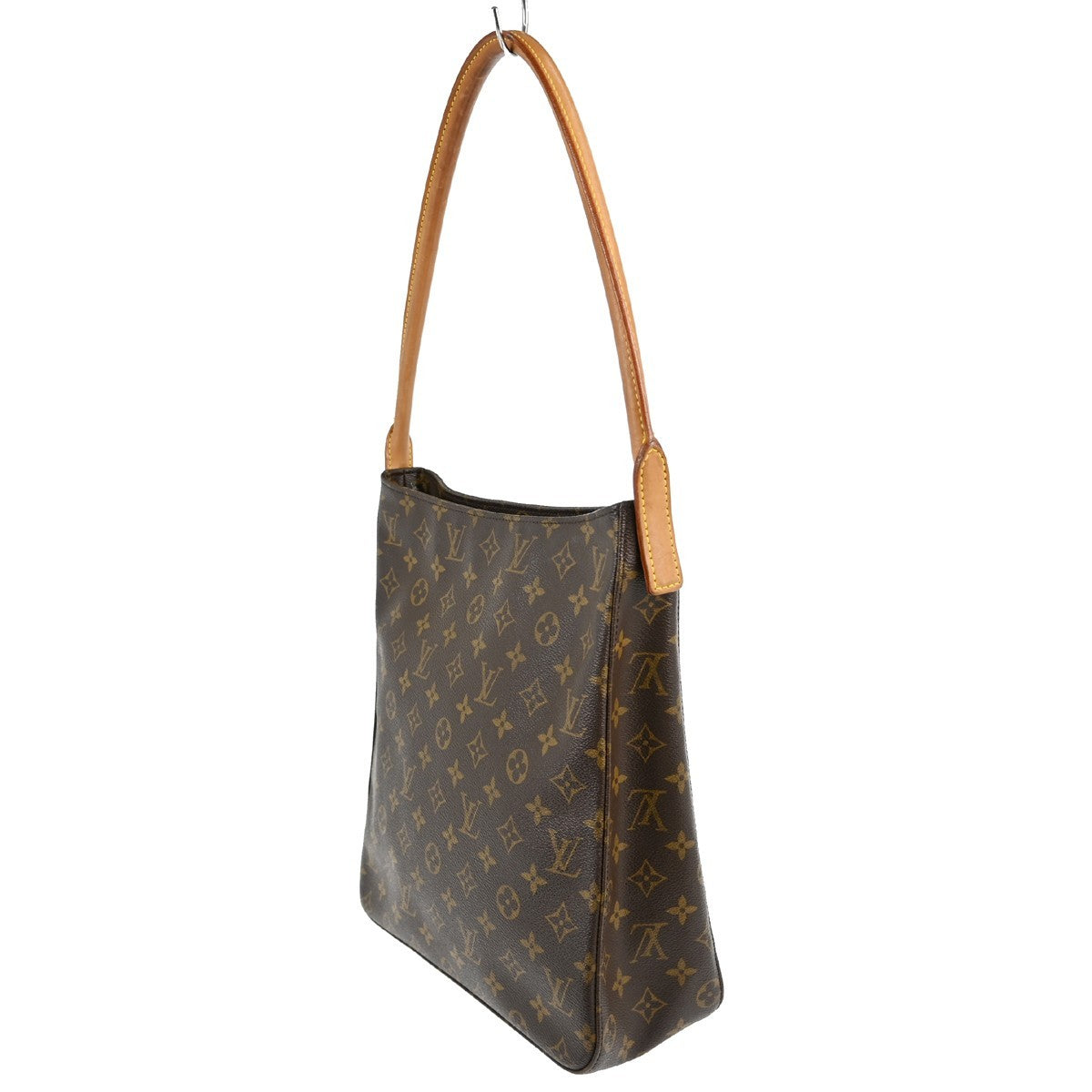 Louis Vuitton Louis Vuitton Monogram Looping Handbag Monogram Canvas Brown Canvas Shoulder Bag Bag (Pre-Loved)