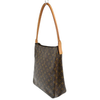 Louis Vuitton Louis Vuitton Monogram Looping Handbag Monogram Canvas Brown Canvas Shoulder Bag Bag (Pre-Loved)