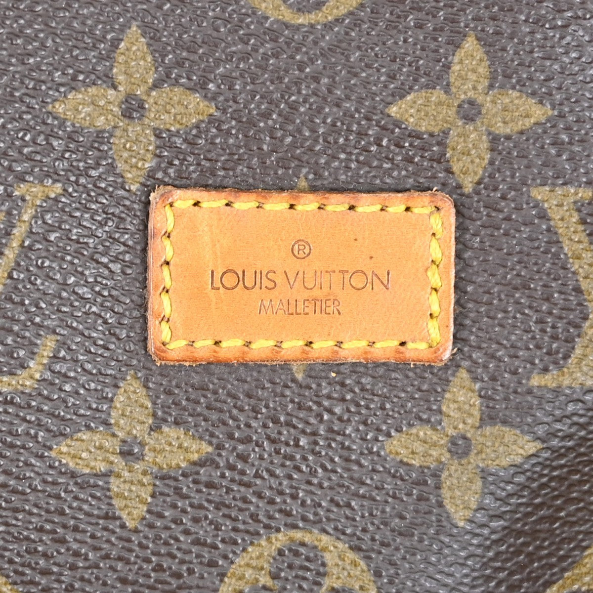 Louis Vuitton Louis Vuitton Saumur Handbag Monogram Canvas Brown Canvas Shoulder Bag Bag (Authentic Pre-Loved)