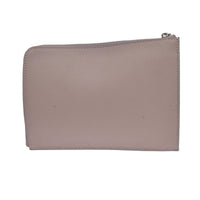 Louis Vuitton Zip Around Pochette Jour Leather Beige Leather Clutche & Pouche Bag (Authentic Pre-Loved)