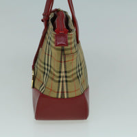 Burberry Nova Check Handbag Nova Check Canvas Beige Canvas Handbag (Authentic Pre-Loved)