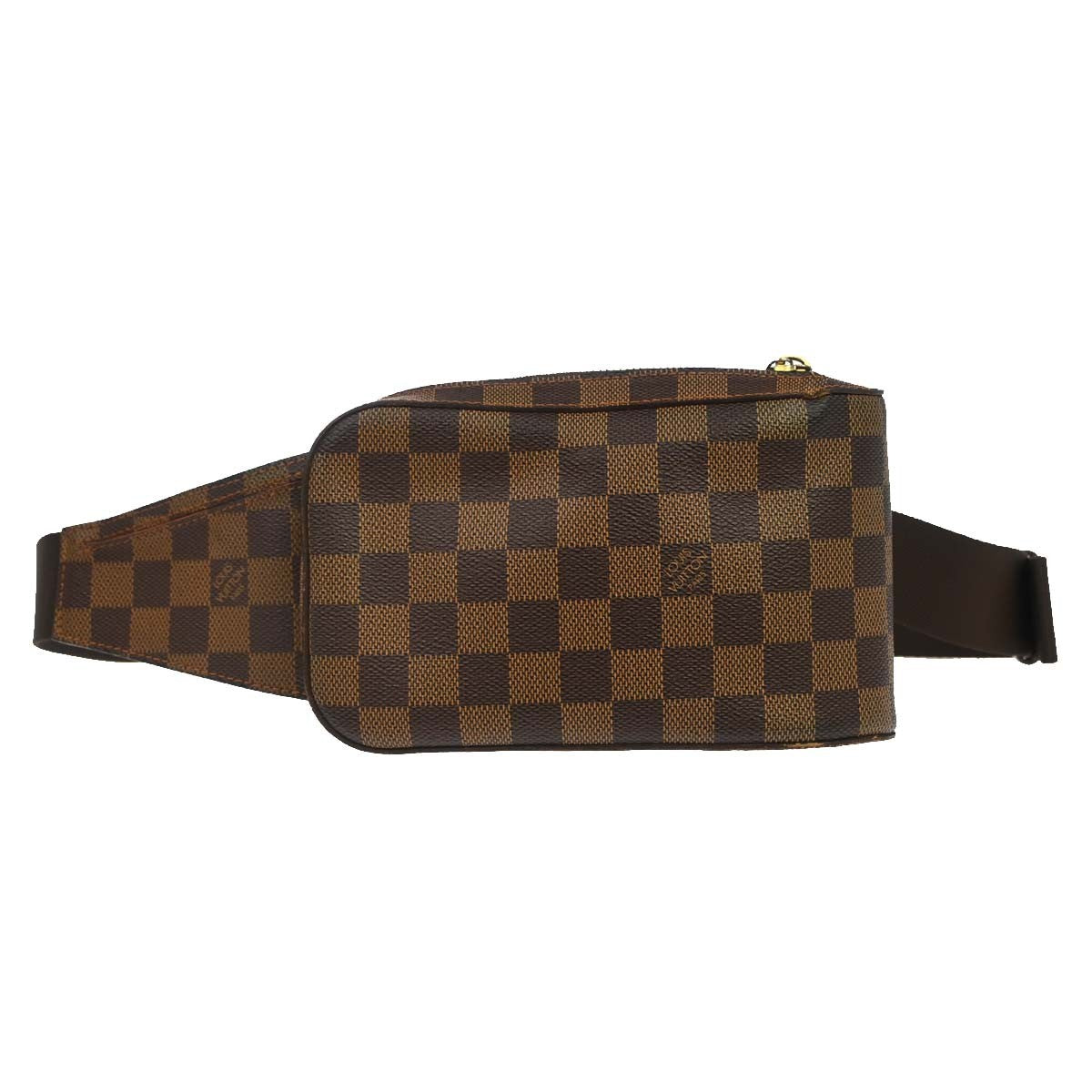 Louis Vuitton Louis Vuitton Geronimos Waist Bag Damier Brown Canvas Shoulder Bag Bag (Authentic Pre-Loved)