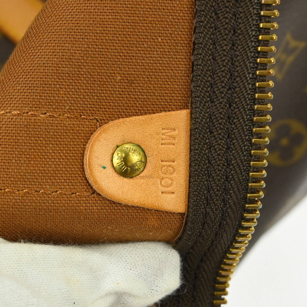 Louis Vuitton Louis Vuitton Keepall Bag Monogram Canvas Brown Canvas Travel Bag Bag (Authentic Pre-Loved)