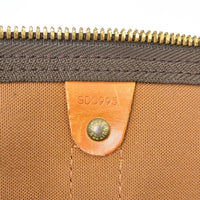 Louis Vuitton Keepall Bandouliere Bag Monogram Canvas Brown Canvas Travel Bag Bag (Pre-Loved)