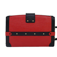 Louis Vuitton Trunk Clutch Epi Leather Red Leather Shoulder Bag Bag (Authentic Pre-Loved)