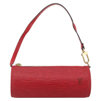 Louis Vuitton Soufflot Pochette Epi Leather Red Leather Clutche & Pouche Bag (Authentic Pre-Loved)