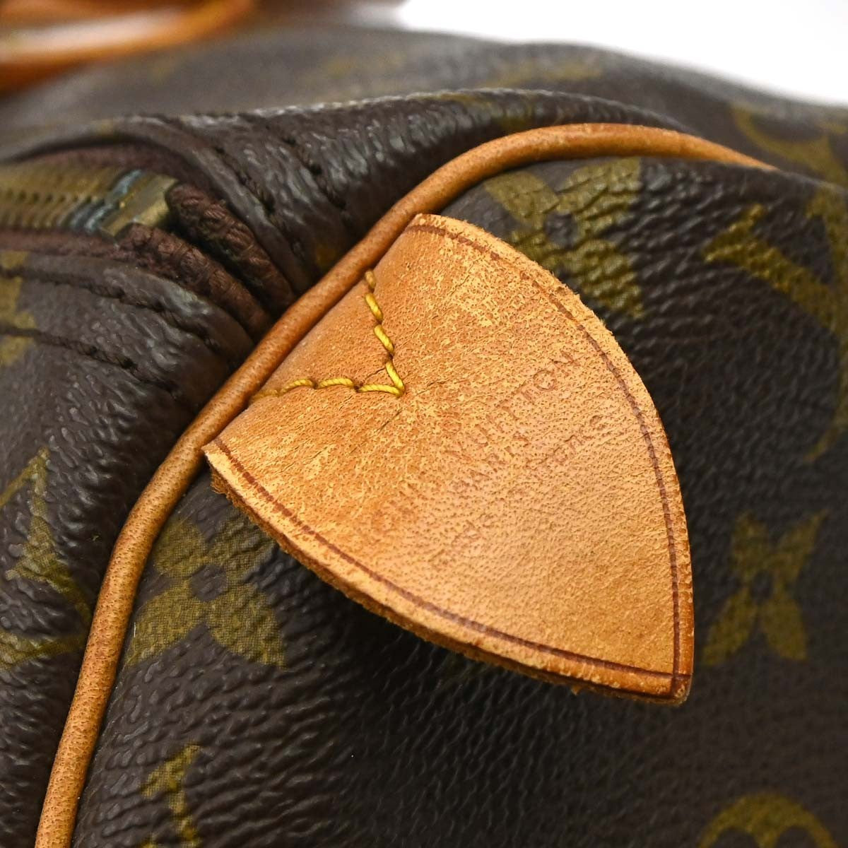 Louis Vuitton Louis Vuitton Speedy Handbag Monogram Canvas Brown Canvas Handbag (Authentic Pre-Loved)