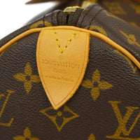 Louis Vuitton Keepall Bag Monogram Canvas Brown Canvas Travel Bag Bag (Authentic Pre-Loved)