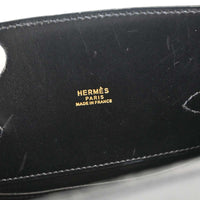 Hermes Kelly Sport Bag Box Calf Black Leather Shoulder Bag Bag (Authentic Pre-Loved)