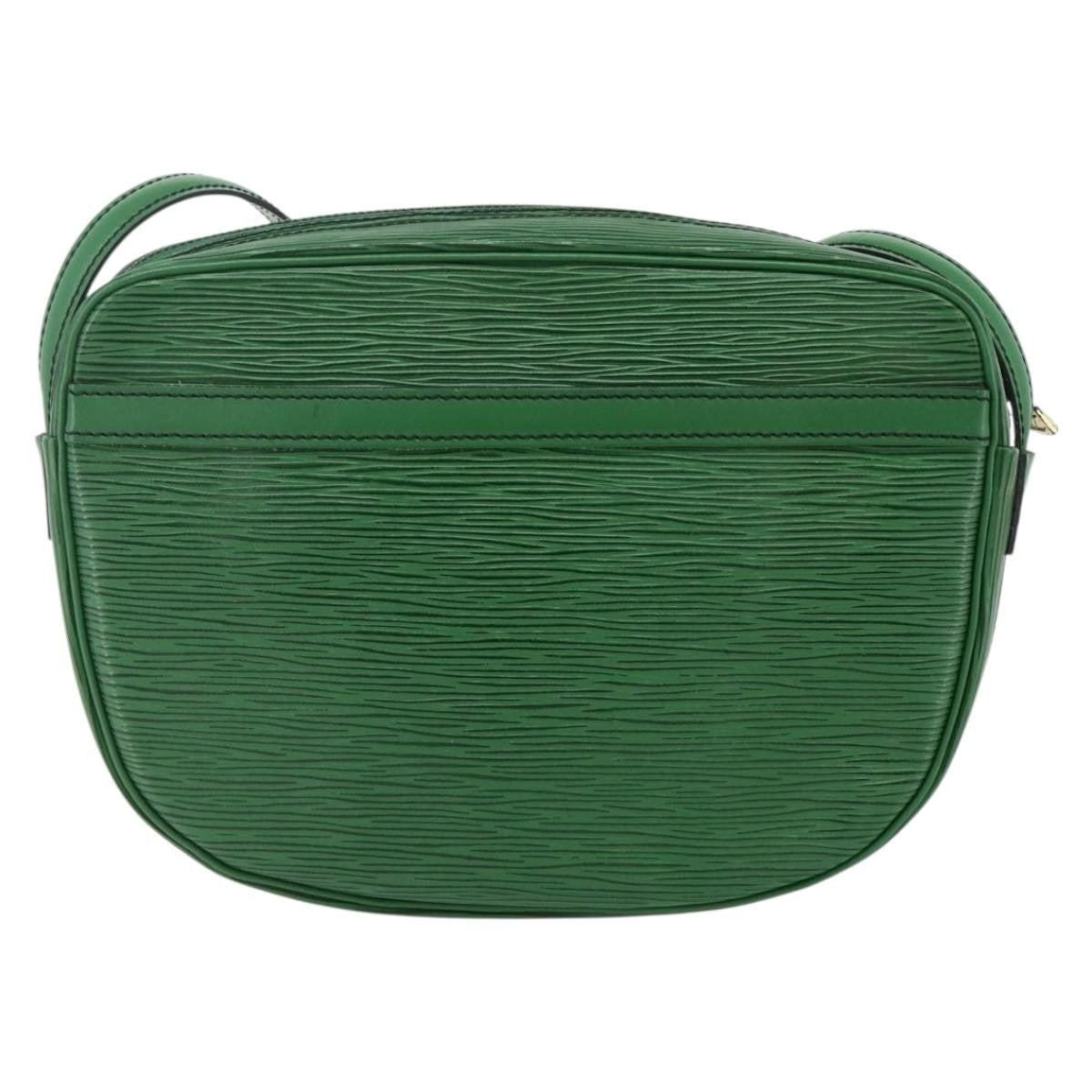 Louis Vuitton Jeune Fille Handbag Epi Leather Green Leather Shoulder Bag Bag (Authentic Pre-Loved)