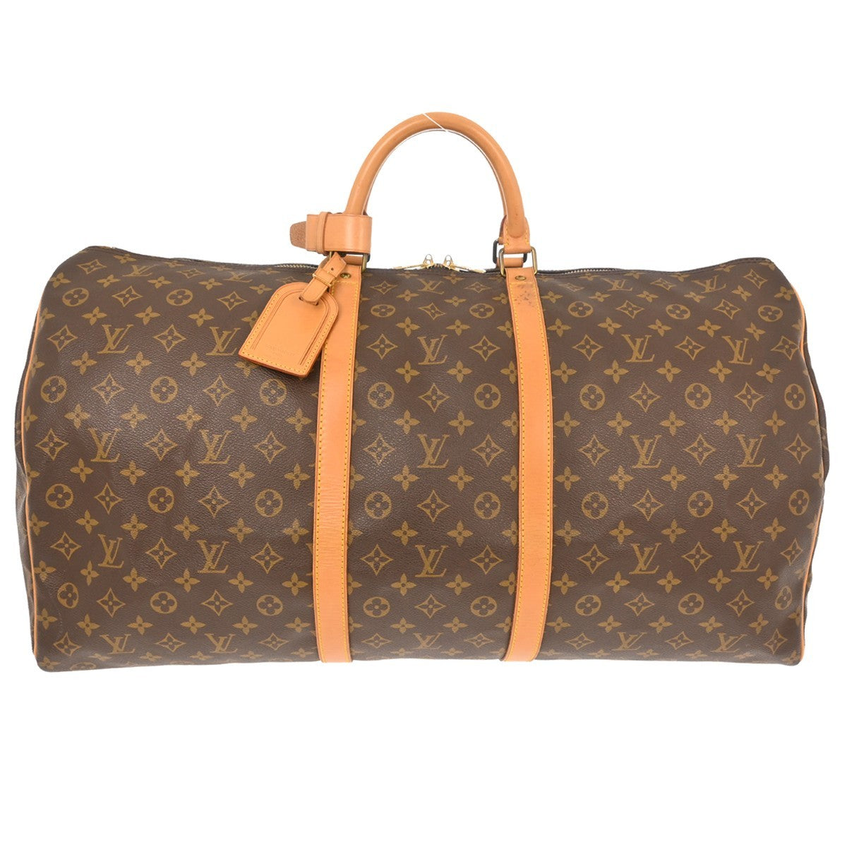 Louis Vuitton Louis Vuitton Keepall Bag Monogram Canvas Brown Canvas Travel Bag Bag (Pre-Loved)
