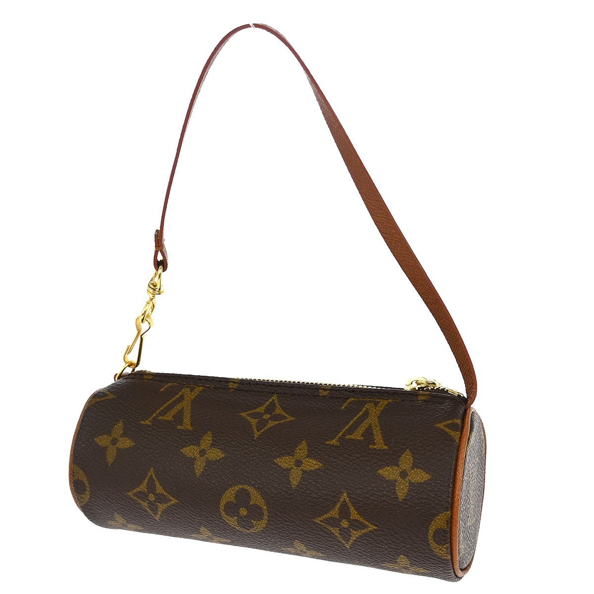 Louis Vuitton Papillon Pochette Monogram Canvas Brown Canvas Clutche & Pouche Bag (Pre-Loved)