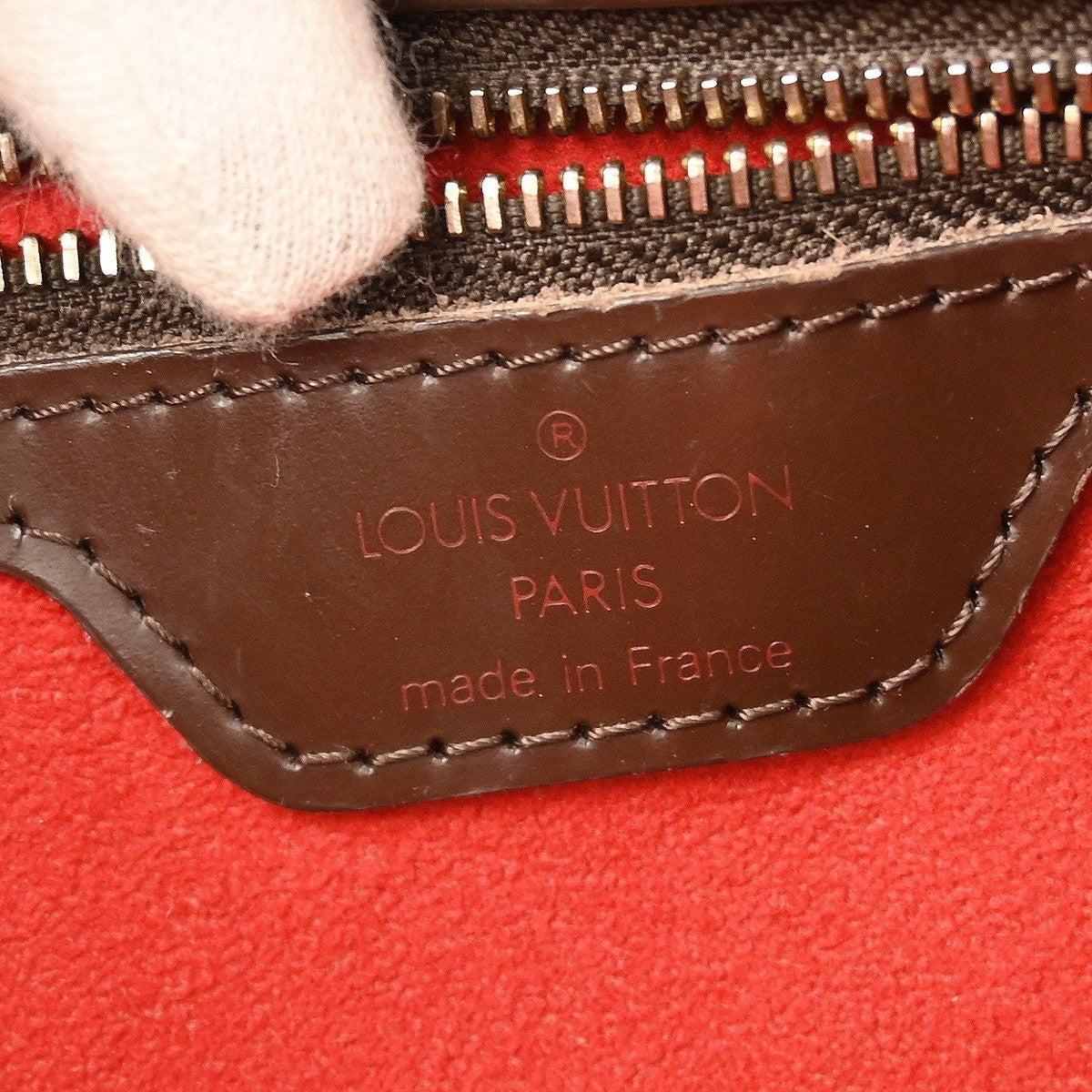 Louis Vuitton Louis Vuitton Hampstead Handbag Damier Brown Canvas Tote Bag Bag (Authentic Pre-Loved)