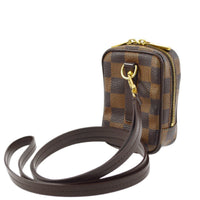 Louis Vuitton Etui Okapi Camera Case Damier Brown Canvas Shoulder Bag Bag (Authentic Pre-Loved)