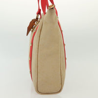 Louis Vuitton Antigua Tote Canvas Beige Canvas Tote Bag Bag (Pre-Loved)