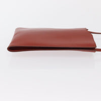 Hermes Onimaitou Handbag Leather Burgundy Leather Shoulder Bag Bag (Authentic Pre-Loved)