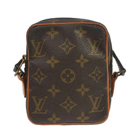 Louis Vuitton Danube Handbag Monogram Canvas Brown Canvas Clutche & Pouche Bag (Authentic Pre-Loved)