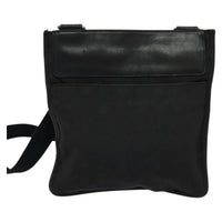Salvatore Ferragamo Vintage Shoulder Bag Nylon Black Nylon Shoulder Bag Bag (Authentic Pre-Loved)