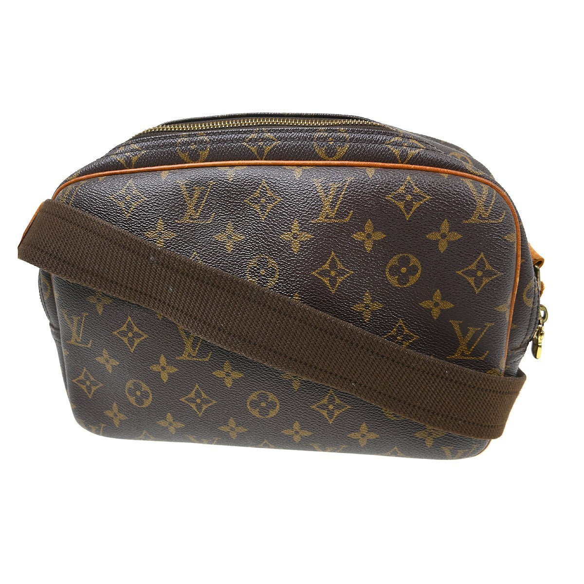 Louis Vuitton Louis Vuitton Reporter Bag Monogram Canvas Brown Canvas Shoulder Bag Bag (Authentic Pre-Loved)