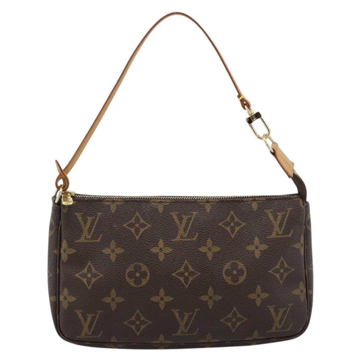 Louis Vuitton Pochette Accessoires Nm Monogram Canvas Brown Canvas Clutche & Pouche Bag (Pre-Loved)