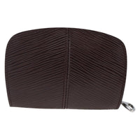 Louis Vuitton Demi Lune Coin Purse Epi Leather Brown Leather Wallets Accessory (Authentic Pre-Loved)