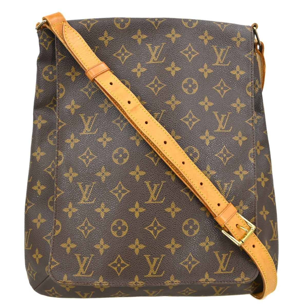 Louis Vuitton Louis Vuitton Musette Salsa Handbag Monogram Canvas Brown Canvas Shoulder Bag Bag (Authentic Pre-Loved)