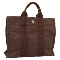 Hermes Fourre-Tout Herline Fourre-Tout Herline Brown Canvas Tote Bag Bag (Pre-Loved)