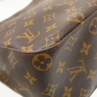 Louis Vuitton Monogram Looping Handbag Monogram Canvas Brown Canvas Shoulder Bag Bag (Pre-Loved)