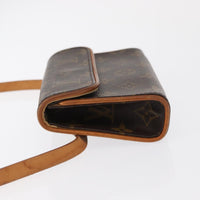 Louis Vuitton Florentine Waist Bag Monogram Canvas Brown Canvas Clutche & Pouche Bag (Pre-Loved)