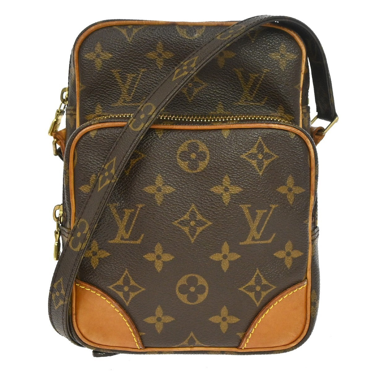 Louis Vuitton Louis Vuitton Amazone Bag Monogram Canvas Brown Canvas Shoulder Bag Bag (Pre-Loved)