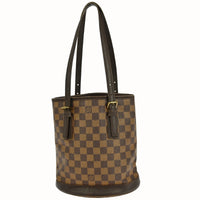 Louis Vuitton Louis Vuitton Marais Bucket Bag Damier Brown Canvas Shoulder Bag Bag (Pre-Loved)