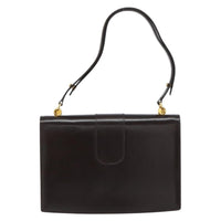 Gucci Vintage Shoulder Bag Leather Brown Leather Shoulder Bag Bag (Authentic Pre-Loved)