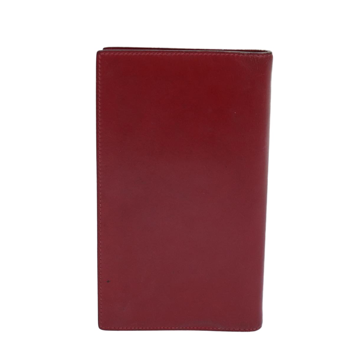 Hermes Agenda A6 Day Planner Housse Leather Red Leather Wallets Accessory (Authentic Pre-Loved)