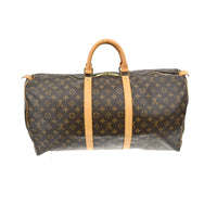 Louis Vuitton Louis Vuitton Keepall Bag Monogram Canvas Brown Canvas Travel Bag Bag (Pre-Loved)