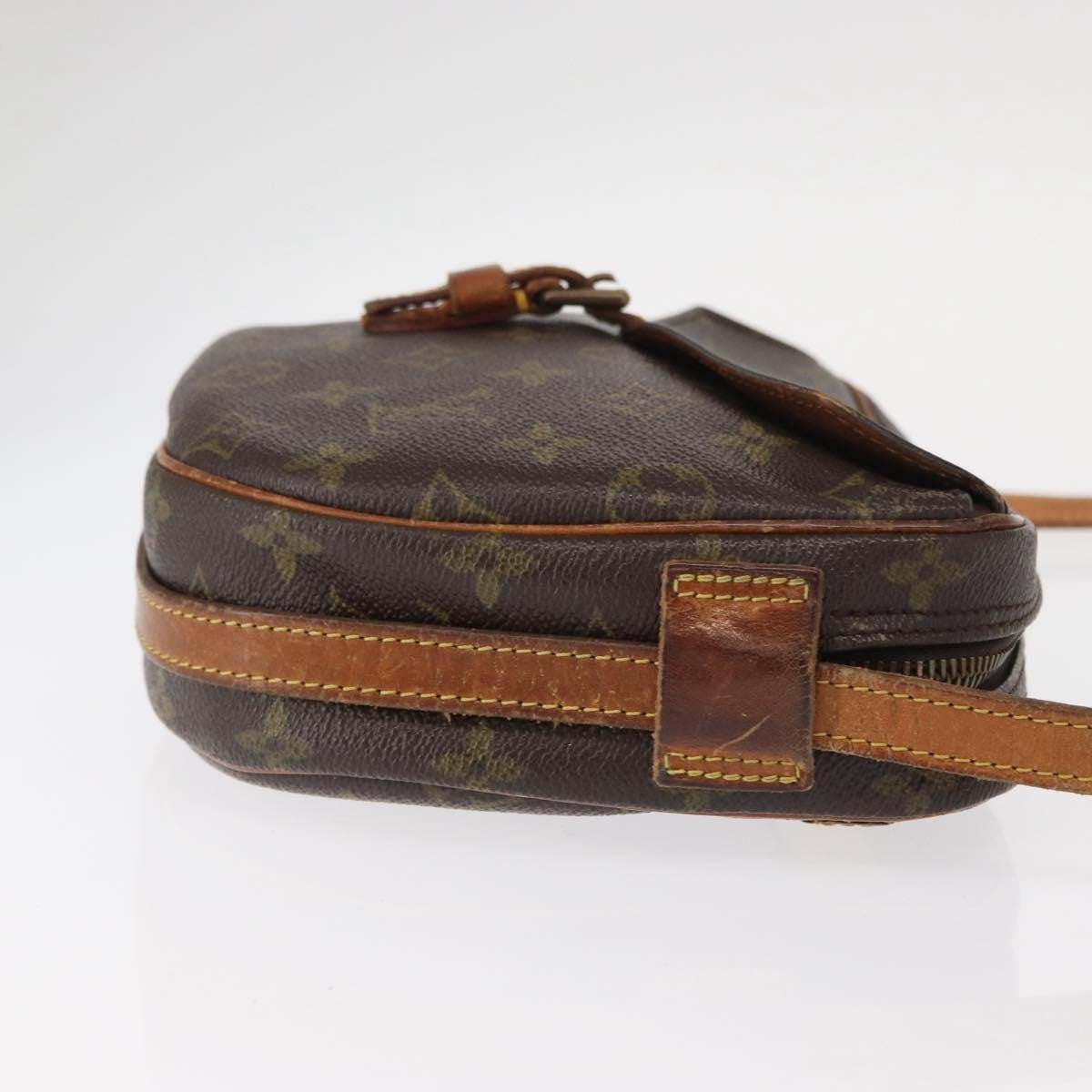 Louis Vuitton Jeune Fille Handbag Monogram Canvas Brown Canvas Shoulder Bag Bag (Pre-Loved)