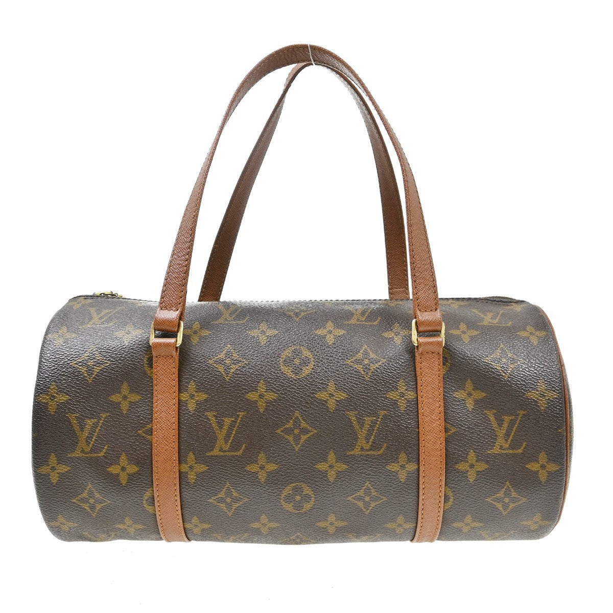 Louis Vuitton Papillon Handbag Monogram Canvas Brown Canvas Handbag (Pre-Loved)
