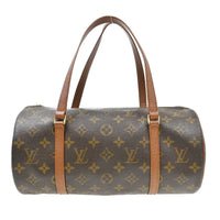 Louis Vuitton Papillon Handbag Monogram Canvas Brown Canvas Handbag (Pre-Loved)