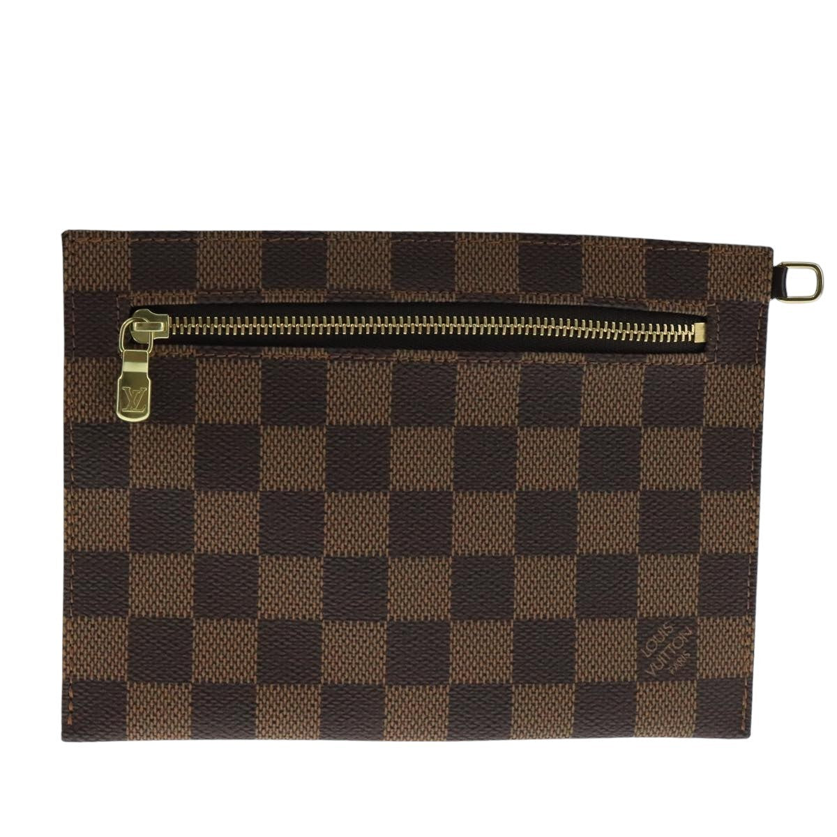 Louis Vuitton Clifton Pouch Damier Brown Canvas Clutche & Pouche Bag (Pre-Loved)