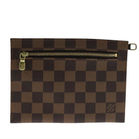 Louis Vuitton Clifton Pouch Damier Brown Canvas Clutche & Pouche Bag (Pre-Loved)