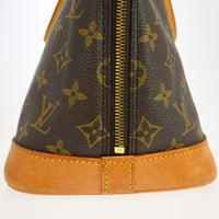 Louis Vuitton Alma Handbag Monogram Canvas Brown Canvas Handbag (Pre-Loved)