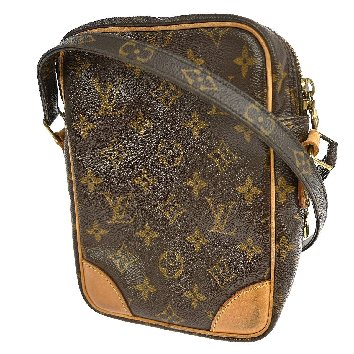 Louis Vuitton Amazone Bag Monogram Canvas Brown Canvas Shoulder Bag Bag (Authentic Pre-Loved)
