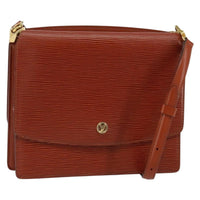 Louis Vuitton Grenelle Shoulder Bag Epi Leather Brown Leather Shoulder Bag Bag (Authentic Pre-Loved)