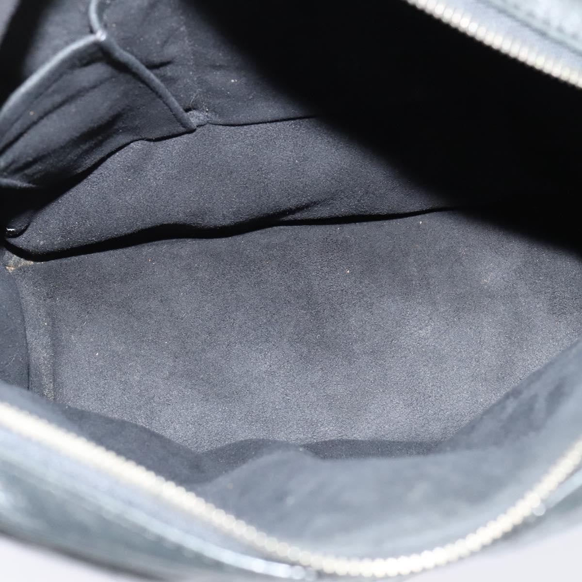 Louis Vuitton Clarkson Messenger Bag Monogram Shadow Leather Black Leather Bag (Authentic Pre-Loved)