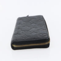 Louis Vuitton Portefeuille Zippy Monogramme Empreinte Monogramme Empreinte Black Leather Wallets Accessory (Authentic Pre-Loved)