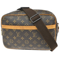 Louis Vuitton Reporter Bag Monogram Canvas Brown Canvas Shoulder Bag Bag (Pre-Loved)
