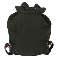 Prada Front Pocket Backpack Tessuto Khaki Nylon Backpack Bag (Authentic Pre-Loved)