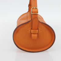 Hermes Sac Doremi Bag Leather Orange Leather Shoulder Bag Bag (Authentic Pre-Loved)