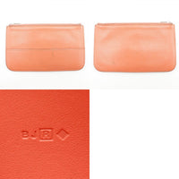 Hermes Dogon Duo Combined Wallet Leather Pink Leather Wallets Accessory (Authentic Pre-Loved)